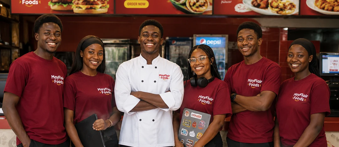Mayflair Foods team